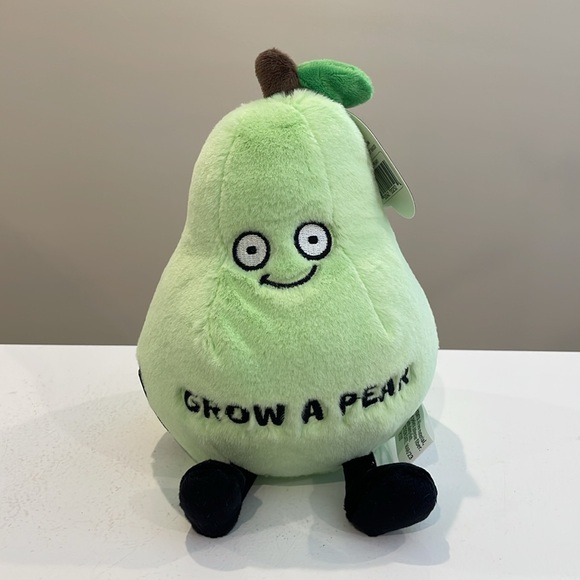 NWT 7” Punchkins GROW A PEAR 🍐 Pear Plush - Picture 2 of 3